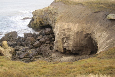 Sea Erosion near Frenchman's Bay