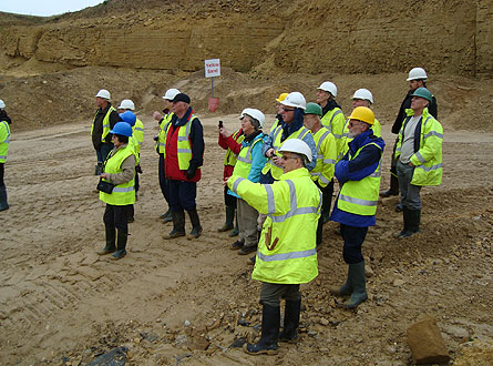 Geological Tour of Cold Knuckles Quarry
