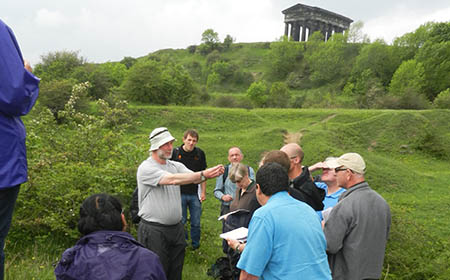 Field training in the ecology of Penshaw Monument