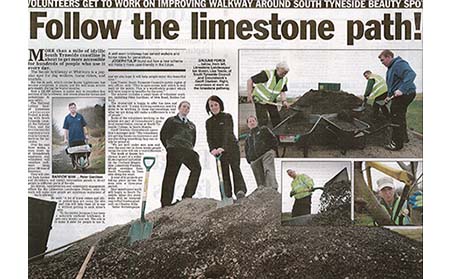 Press coverage of work around Souter