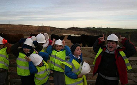 Raisby Quarry - School visit to the quarry