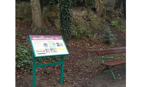 Second Interpretation Panel in Mowbray Park