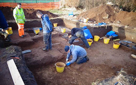Seaham St Mary's excavations