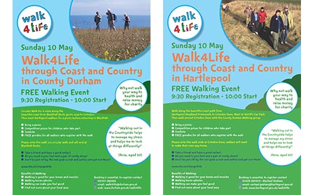 Walk4Life events using the Coastal Footpath